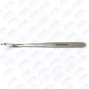 Élévateur osseux médical de 16 cm, instruments chirurgicaux, rétracteur à crochet de 6 mm, mini levier osseux Hohmann - Product Image 2