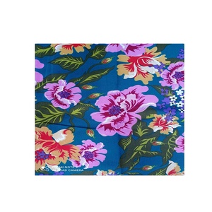 Venta al por mayor de tela de diseñador de satén de algodón ligero y transpirable Multi-Impreso algodón suave precio bajo - Product Image 1