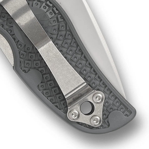 Cuchillos Plegables Compactos con Mango con Patrón Gris, Hoja de Acero Inoxidable con Borde Liso y Afilado, Orificio Redondo para el Pulgar y Metal - Product Image 6