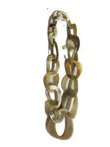 Collar de cuerno de joyería natural y elegante Cadena de moda en forma de cruz con perla Venta al por mayor Búfalo de calidad premium - Product Image 6