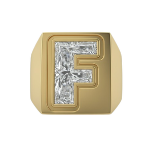 แหวนเพชรทรง F เดี่ยวเม็ดเดียว ได้รับการรับรองจาก GIA IGI เกรด DEF VVS VS เพชรเลี้ยงในห้องปฏิบัติการ ตัวเรือนทองคำแท้ 925 เงินสเตอร์ลิง ดีไซน์เนอร์จิวเวลรี่ - Product Image 1