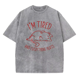 Camiseta Extra Grande con Logotipo Personalizado OEM para Hombre, Estilo Vintage, Lavado Ácido, Impresión DTG, Gráfico Negro, Algodón, Fabricante - Product Image 2