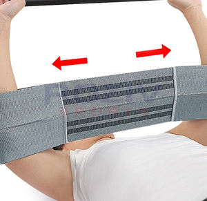 Bandes courtes de musculation unisexe pour soulevé de terre et développé couché, en nylon haute élasticité, personnalisables, vente en gros - Product Image 2