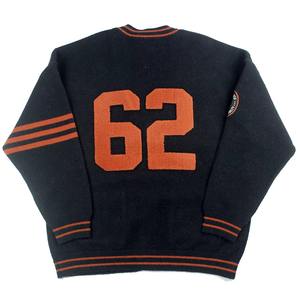 Cardigan décontracté épais pour femme en coton/acrylique à col rond et motif géométrique, anti-rétrécissement et anti-plis, collection automne-hiver - Product Image 2