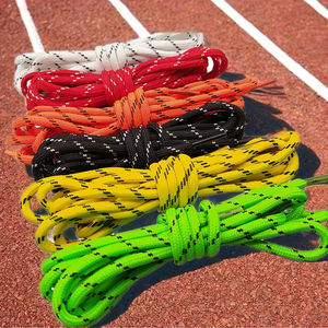 Lacets de chaussures en métal à cordon de serrage, tressés, réglables, haute ténacité, écologiques, résistants à l'eau, couleur personnalisée, vente chaude - Product Image 6