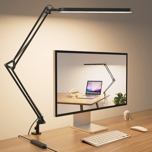 Modern Adjustable Desk <b>Lamps</b> For Office And Bedroom Study Areas Flexible Table Light With Dimmable Brightness - Product Image 1