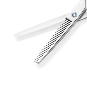 Ciseaux professionnels pour texturiser et affiner les cheveux, design sûr et efficace, en acier inoxydable, ciseaux de barbier pour salon, outil de coupe de cheveux - Product Image 2