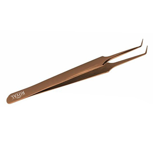 Pince à épiler professionnelle en acier inoxydable de haute qualité, personnalisable avec logo, antistatique, durable, à pointe lisse ou dentelée, pour salon de beauté - Product Image 3