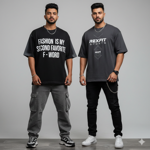 Camisetas Extra Grandes con Logotipo Serigrafiado Personalizado, 100% Algodón Grueso, Lavado Ácido, Según las Demandas del Cliente - Product Image 3