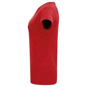 Camisetas de algodón para mujer, diseño de impresión personalizado, camiseta de manga corta de secado rápido, camisetas baratas al por mayor - Product Image 3