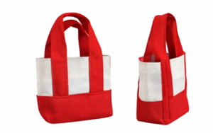Sac fourre-tout personnalisé avec logo imprimé, sac d'épicerie réutilisable, sac en toile miniature pour tous les jours, sac de plage en toile de coton avec fermeture éclair - Product Image 6