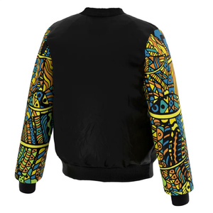 Customizable Unisex Bomber <b>Jacket</b> Windproof Lightweight Custom Logo Colors Fashion Casual Outerwear Wholesale OEM/ODM Available - Product Image 2