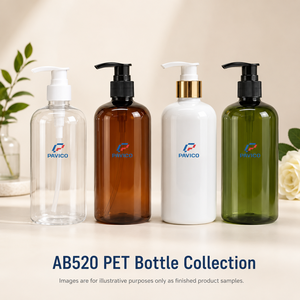 ขวดพลาสติกทรงกลม PET 520 มล. สำหรับเจลอาบน้ำ โลชั่น แชมพู พร้อมหัวปั๊ม สีตามสั่ง ผลิตในเวียดนาม - Product Image 4