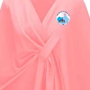 Châle rose pour adultes Jack and Jill, doux et léger, élégant pour les soirées, pour femmes, design confortable et élégant - Product Image 5