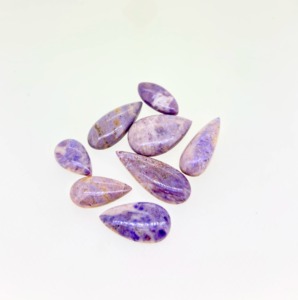 Piedra Preciosa Natural de Jade Lavanda con Corte de Pera, Calidad AA, Piedras Sueltas para Joyería, Venta al por Mayor, Tamaños Variados Disponibles - Product Image 3