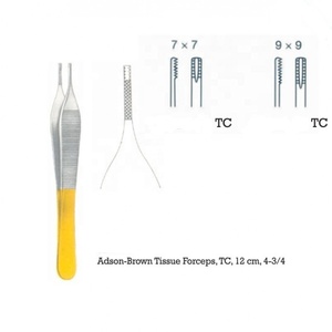 Pinzas Adson Marrones con Logotipo Personalizado, Instrumento Médico para Manipulación de Tejidos con Diseño de Agarre Ergonómico - Product Image 3