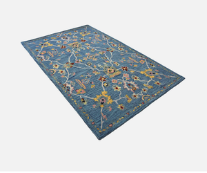 Alfombra KNOT RUG hecha a mano con lana suave de alta calidad, ecológica y antideslizante para sala de estar, habitaciones infantiles, hoteles y oficinas. - Product Image 2