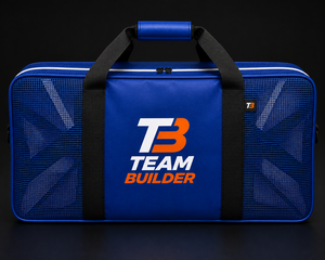TEAM <b>BUILDER</b> Customizable Waterproof Ice Hockey Equipment Storage Bag | Nylon Polyester | Zipper Button Closure | Youth/Senior - Product Image 1