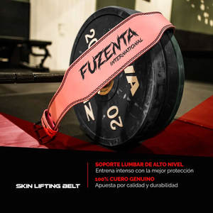 Nouvelle ceinture de musculation en cuir, 4 pouces, rembourrée, avec boucle à double ardillon, design conique, accessoires de gym, soutien dorsal, ceintures de musculation - Product Image 3