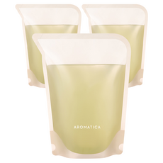 Shampoo Vegan Aromatica per la Pulizia del Cuoio Capelluto, Ricarica 500ml al Rosmarino, Offerta Sconto 3 Pezzi - Product Image 1