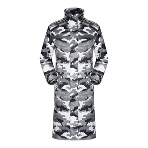 Impermeable Ligero Azul de EVA para Hombre, Largo, con Capucha, Plegable, Resistente al Viento, para Senderismo y Viajes - Product Image 5
