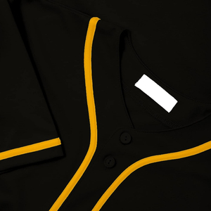 100% <b>Polyester</b> Custom Baseball Jersey Unisex Youth Adult Softball Team Uniform Full Sublimation Printed Button Down Sports <b>Shirt</b> - Product Image 3