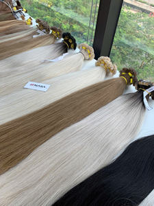 Cheveux humains vierges vietnamiens en vrac, double trame, 100 % naturels, doux, lisses et sans nœuds - Product Image 5