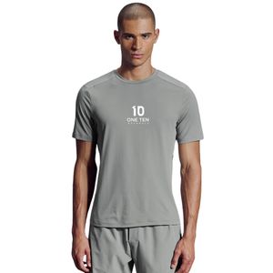 เสื้อยืดกีฬาผู้ชาย คอกลม แขนสั้น ระบายอากาศ แห้งเร็ว สำหรับออกกำลังกาย ฟิตเนส เทรนนิ่ง ชุดกีฬา ขายส่ง - Product Image 1