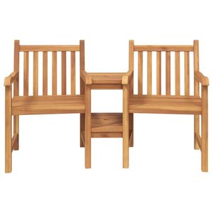 Silla de Jardín de Madera de Teca Sólida, 59.84 x 24.80 x 35.04 Pulgadas, Color Marrón - Product Image 5