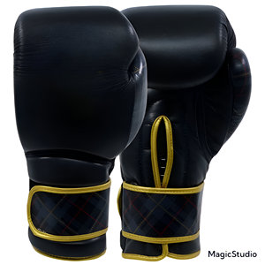 ถุงมือชกมวยหนังแท้ระดับมืออาชีพ WARZONE SPORTS แบบเต็มนิ้ว พร้อมสายรัดข้อมือปรับได้ ป้องกันลม - Product Image 3