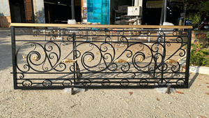 Top Custom Wrought <b>Iron</b> Balcony Railing Designs to Upgrade Your Exterior Architecture with Timeless Elegance & Premium Style - Product Image 2