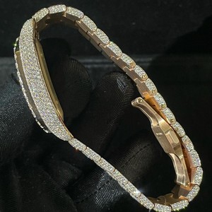 Reloj de Lujo Hecho a Mano, Edición Limitada, Joyería de Belleza Artística, Unisex, Clásico, Hip Hop, Automático, Mecánico, ETA, Acero Inoxidable - Product Image 5