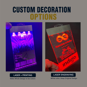 ป้ายอะคริลิคไฟ LED สำหรับการประชุมการประชุมป้ายสะสม - Product Image 3