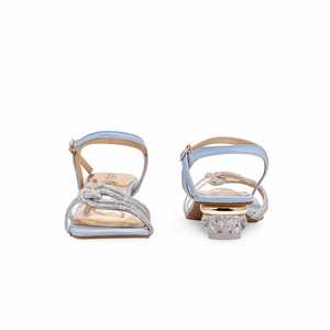 Sandales à talons bleu ciel FN5999 Style fantaisie - Product Image 2