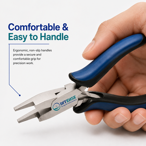 Alicates Profesionales de Punta Plana para Joyería, Herramienta de Precisión para Doblar y Dar Forma a Alambres y Cuentas con Mango Ergonómico - Product Image 5