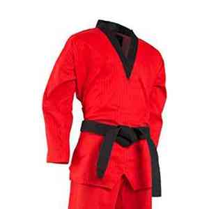 Uniforme de Judo Profesional de Algodón de Alta Densidad con Paneles Reforzados en Rodillas y Hombros, Ropa Resistente para Competencia de Judo y Karate - Product Image 4
