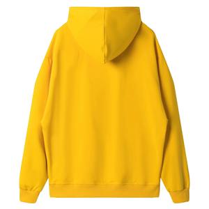 Fashion Woven Loose Fit <b>Hoodie</b> Sweatshirt Extra Large Custom Logo Print Unisex <b>Plain</b> Color for Men and Women - Product Image 2