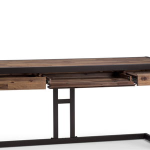 Perfiles de Extrusión de Aluminio con Acabado Madera para Escritorio de Estudio - Product Image 2