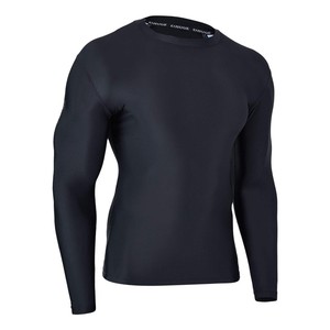 Quick Dry Anti-UV MMA Rash Guard <b>Shirt</b> for Unisex <b>Compression</b> Fit <b>Long</b> <b>Sleeve</b> Activewear for BJJ Gym and Outdoor Use - Product Image 4