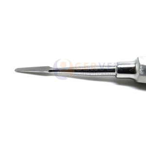 เครื่องมือถอนฟัน Gervet Pakistan ยี่ห้อ Cogswell A รุ่น Root Elevator ขนาด 6.25 นิ้ว ปลายตรง 4 มม. ผลิตจากเหล็กกล้าไร้สนิมเยอรมัน - Product Image 4