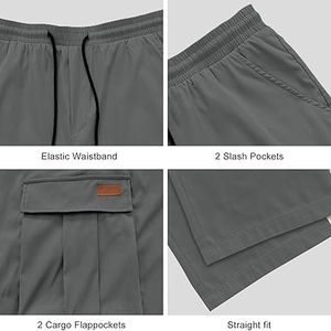 Nouvelle Arrivée 2026 – Pantalon Cargo en Toile de Haute Qualité pour Homme, Taille Élastique, Grande Taille Personnalisée, Imperméable et Respirant - Product Image 6