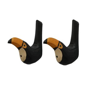 Gancho de Pared Escultural de Madera de Teca Hecho a Mano - Inspirado en la Naturaleza, Venta al Por Mayor - Product Image 6