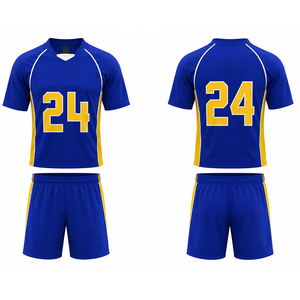 Uniforme de lacrosse sur mesure avec impression numérique entièrement sublimée, prix bas, ensemble de maillots de lacrosse à manches courtes - Product Image 1
