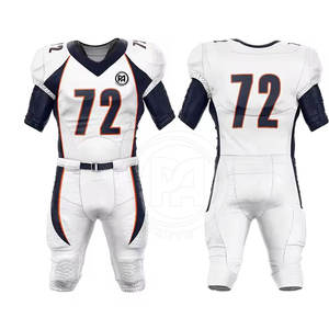 ชุดอเมริกันฟุตบอลแบบใหม่มาแรง ขายส่ง รับสั่งทำโลโก้และดีไซน์ ชุดอเมริกันฟุตบอลสำหรับผู้ใหญ่ - Product Image 1