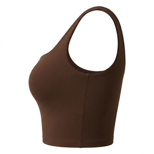 Women's <b>Stretch</b> Strappy Yoga Running Workout Active Sports <b>Bra</b> , Yoga Top , Sport <b>Bra</b> - Product Image 4