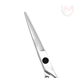 กรรไกรตัดผมมืออาชีพแบบกำหนดเอง ใบมีดสแตนเลสคมกริบ ด้ามจับยาง สำหรับคนถนัดขวา 30 ฟัน - Product Image 2