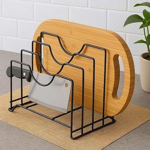 Étagère métallique minimaliste pour le rangement de cuisine - Product Image 6
