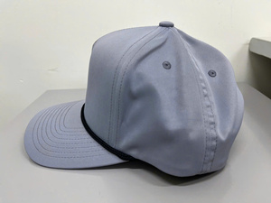 Casquette de camionneur structurée à 5 panneaux réglable pour adulte avec cordon noir, accessoire d'extérieur décontracté de haute qualité, fabriqué en usine au Vietnam - Product Image 3
