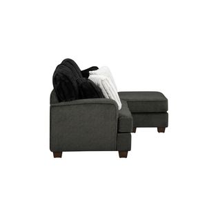 Divano Angolare Moderno Reversibile 100% Schiuma con Struttura a Blocchi, Cuscini Reversibili e Cuscini Decorativi per Arredamento Soggiorno - Product Image 3