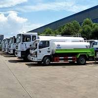 DongFeng 4x2 Camion-citerne de pulvérisation d'eau de 5000 litres Camions-citernes d'eau potable